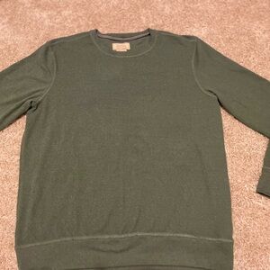 Boston Traders Green Men's Sweater Super Soft Size Medium